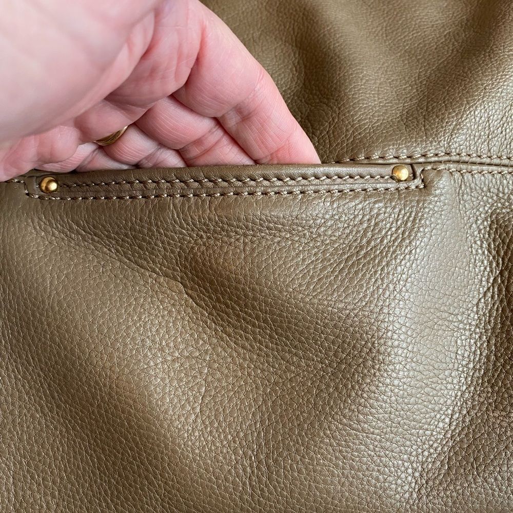 Michael Kors Austin Leather Large Shoulder Tote - Picture 10 of 15